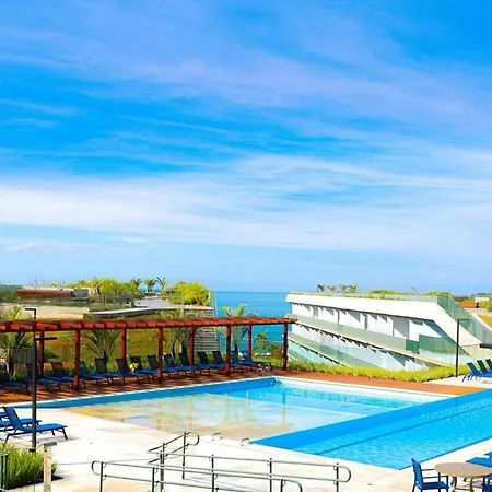 Resort frente ao mar apto 1222 DNA Praia Grande-2
